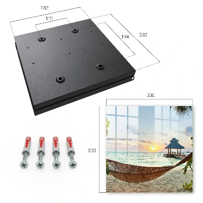 Schlüsselschrank für den Flur Strandentspannung