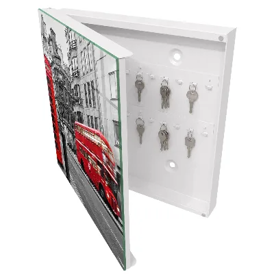 Schlüsselschrank Londoner Kontrast