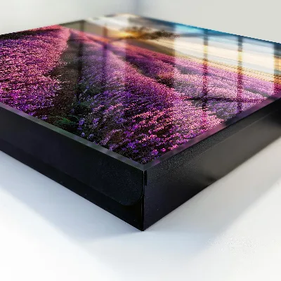 Schlüsselkasten modern Lavendel-Sonnenuntergang