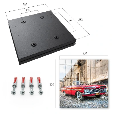 Schlüsselschrank für den Flur Retro-Auto