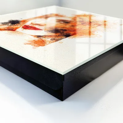 Schlüsselschrank Feminine Aquarellmalerei