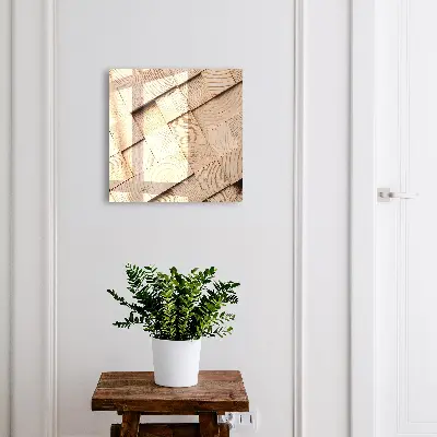 Schlüsselkasten modern Holzstruktur