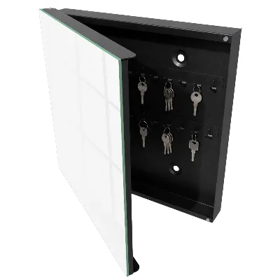 Schlüsselschrank Weiß
