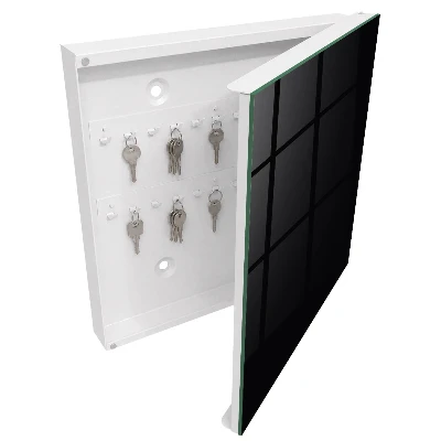Schlüsselschrank für den Flur Schwarz
