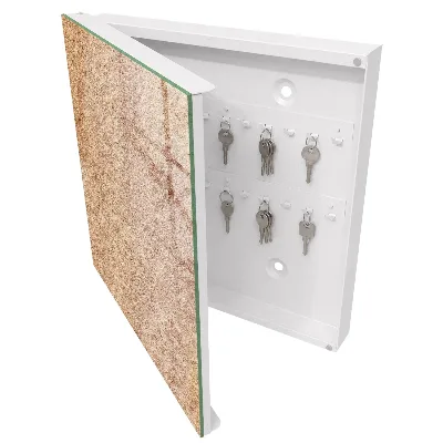 Schlüsselschrank Sandmuster