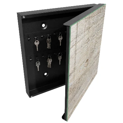Schlüsselschrank für den Flur Holzstruktur