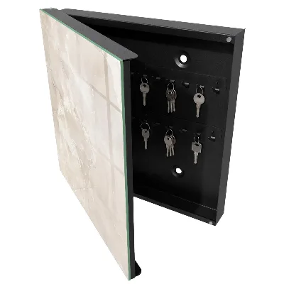 Schlüsselschrank Marmor-Eleganz