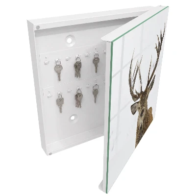 Schlüsselschrank Winterhirsch