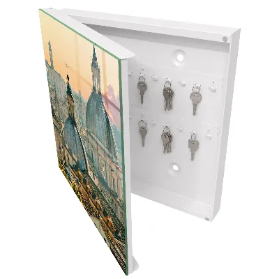 Schlüsselschrank für den Flur Stadtpanorama