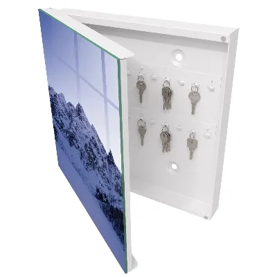 Schlüsselschrank für den Flur Winterliche Majestät