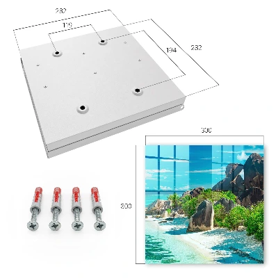 Schlüsselschrank Tropischer Strand