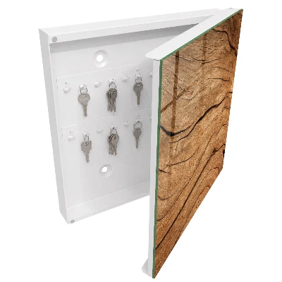 Schlüsselschrank Holzstruktur