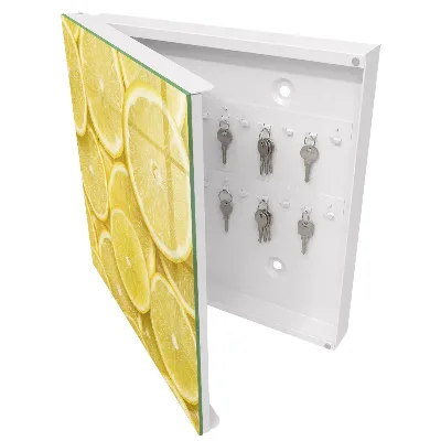 Schlüsselschrank Zitronenscheiben