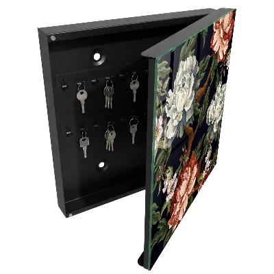 Schlüsselschrank für den Flur Blumen der Natur