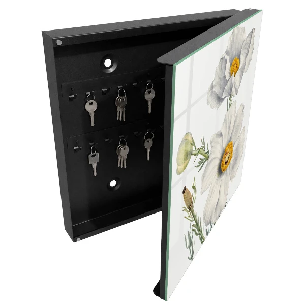 Schlüsselschrank Blumen Natur