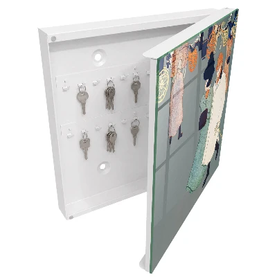 Schlüsselschrank für den Flur Stadtspaziergang