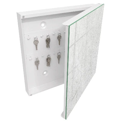 Schlüsselschrank für den Flur Zarter Stein