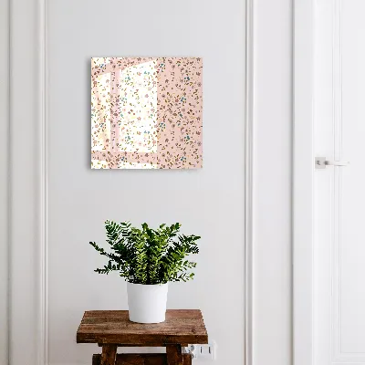 Schlüsselkasten modern Blumenmuster