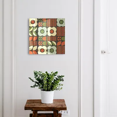 Schlüsselschrank Fröhliche Blumen