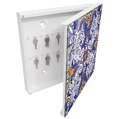 Schlüsselschrank Pflanzenornament