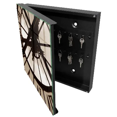 Schlüsselschrank Industrielle Eleganz