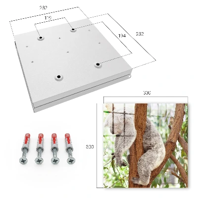 Schlüsselschrank für den Flur Koala-Entspannung