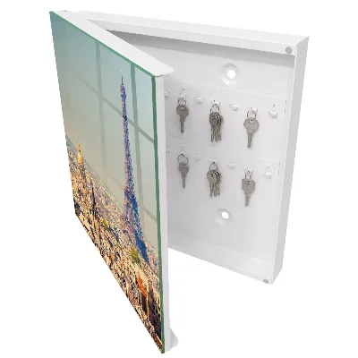 Schlüsselschrank für den Flur Stadtlandschaft