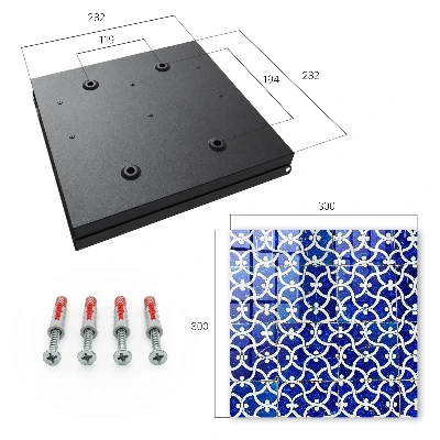 Schlüsselschrank Geometrische Fliesen