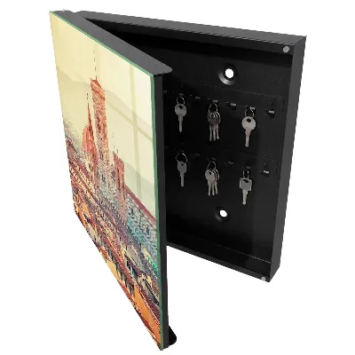 Schlüsselschrank für den Flur Urbane Eleganz