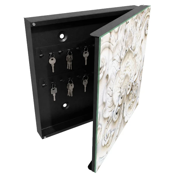 Schlüsselschrank Blumenschmuck