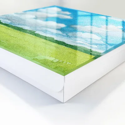 Schlüsselkasten modern Sommerlandschaft
