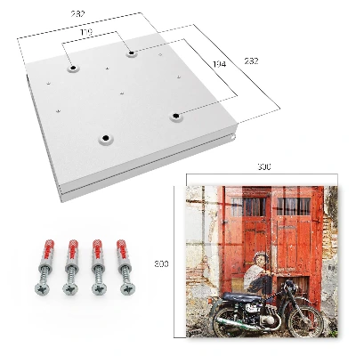 Schlüsselschrank Straßenkunst