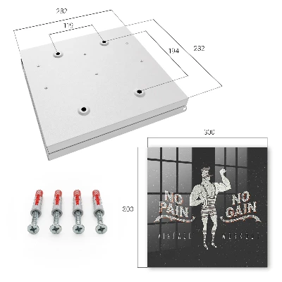 Schlüsselschrank Retro Strongman