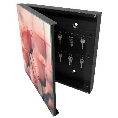 Schlüsselschrank Zarte Blüten