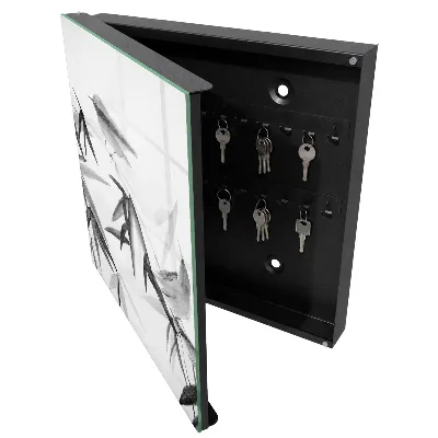 Schlüsselkasten modern Bambus Natur