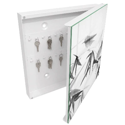 Schlüsselkasten modern Bambus Natur