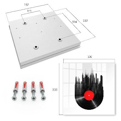 Schlüsselschrank Musik der Stadt