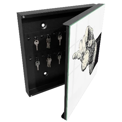 Schlüsselschrank für den Flur Taschenuhr