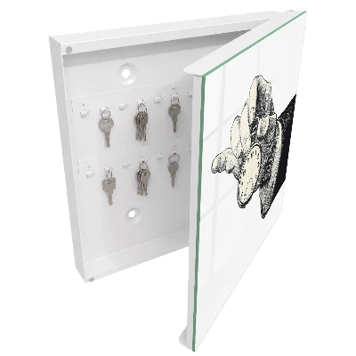 Schlüsselschrank für den Flur Taschenuhr