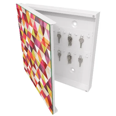 Schlüsselkasten modern Bunte Muster