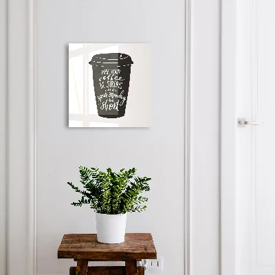 Schlüsselschrank Kaffee und Humor
