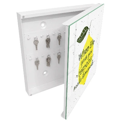 Schlüsselschrank Zitronenmotiv