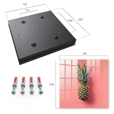 Schlüsselschrank Exotische Ananas