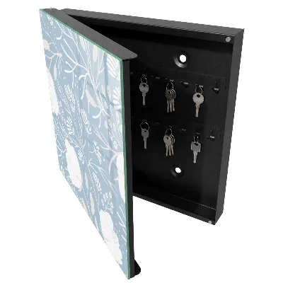 Schlüsselschrank für den Flur Pflanzenmotive