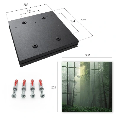 Schlüsselschrank für den Flur Waldnebel