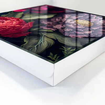 Schlüsselkasten modern Blumen des Luxus