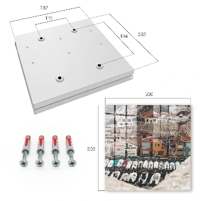 Schlüsselkasten modern Eine Küstenstadt