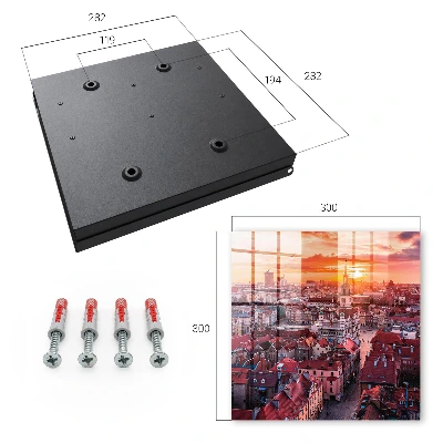 Schlüsselschrank Sonnenuntergang