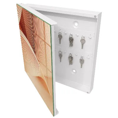 Schlüsselschrank Abstrakte Wellen