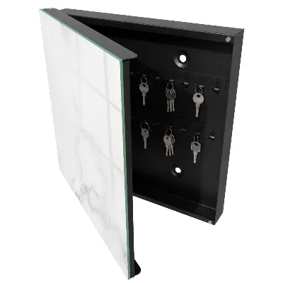 Schlüsselschrank Marmor-Eleganz